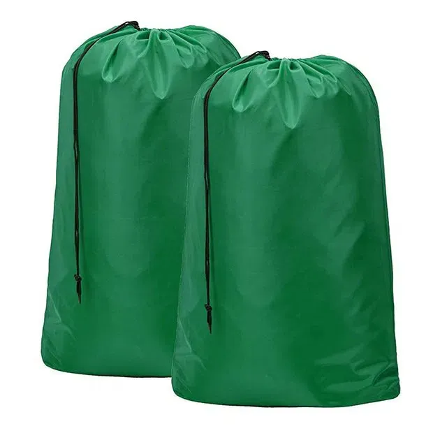 Saco de roupa suja de nylon com 2 unidades