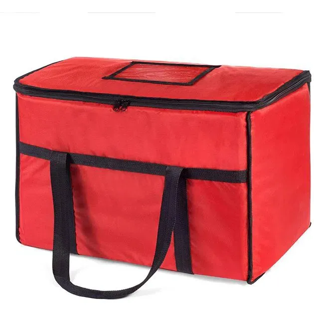 Saco térmico de nylon para entrega de alimentos