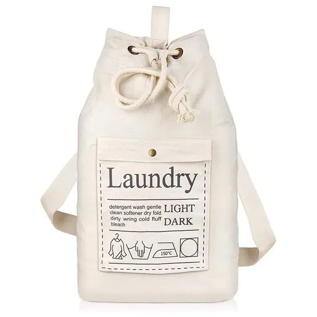 Saco de lavanderia resistente premium