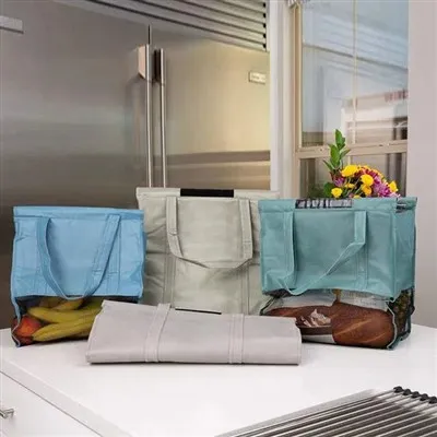 Sacos reutilizáveis ​​para carrinho de compras