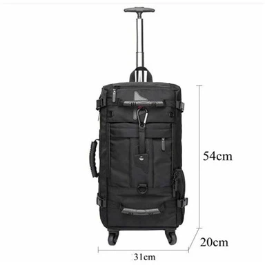 Mochila carrinho mochila rolante